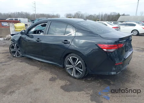 2021 Nissan Sentra Sr Xtronic Cvt z USA, uszkodzony, nr VIN 3N1AB8DV9MY232307